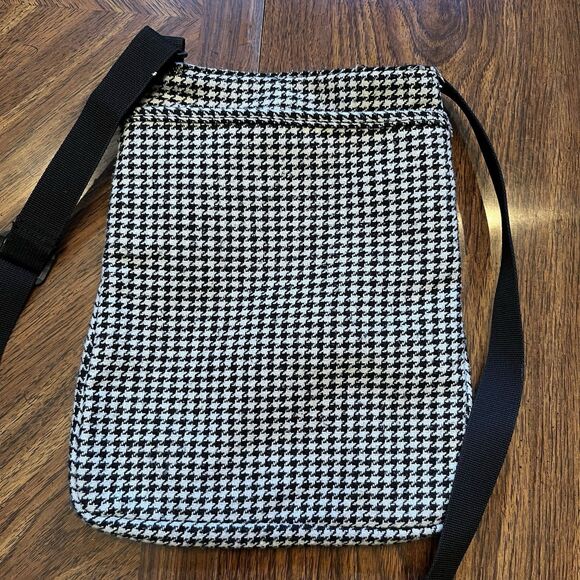 Kavu Keeper Crossbody Shoulder Bag Black Red Houndstooth Limited Edition Alabama - Picture 10 of 11